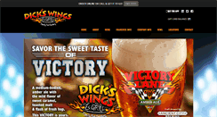 Desktop Screenshot of dickswingsandgrill.com